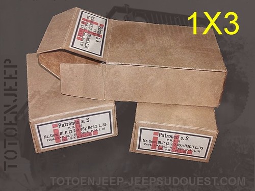 Lot boites 98k 7 92 - , 7.92