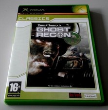 Jeu XBOX "Tom Clancy's Ghost Recon" complet en boîte version PAL (n°1729S)