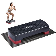 KM-Fit Stepper de fitness Step d'aérobic pour la maison Charge maximale 200 kg