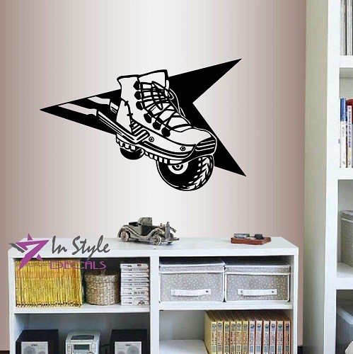 Vinyl decal retro - vinyl,