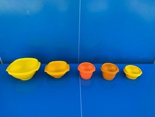 Lot de 5 Boîte Tupperware