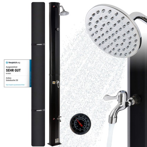 Arebos 35l douche solaire - 35l,