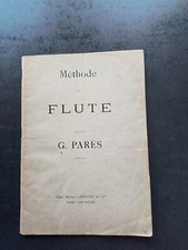 Méthode Elémentaire de Flûte - G. PARES
