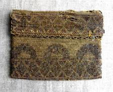 ANCIEN SAC DE BAL EN SABLÉ DE