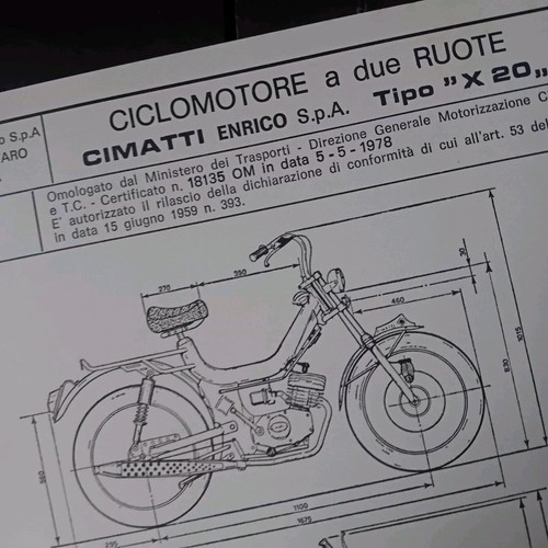 Cimatti x20 carte - cimatti,