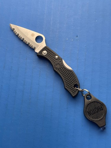 Spyderco ladybug serrated - spyderco,