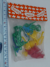 ANCIEN SACHET DE SOLDATS DE BAZAR CLAIRET FRANCE 1/32 ENV PLASTIQUE N°8