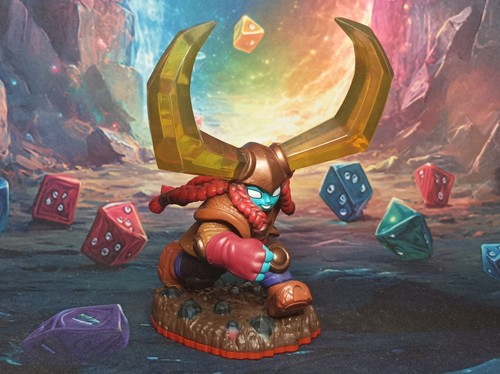 Head rush figurine - figurine, trap