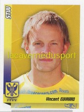 375 VINCENT EUVRARD SINT-TRUIDENSE STICKER PANINI FOOTBALL BELGIQUE 2010 2011
