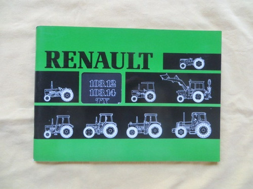 Tracteur renault 103 et - 103.12,