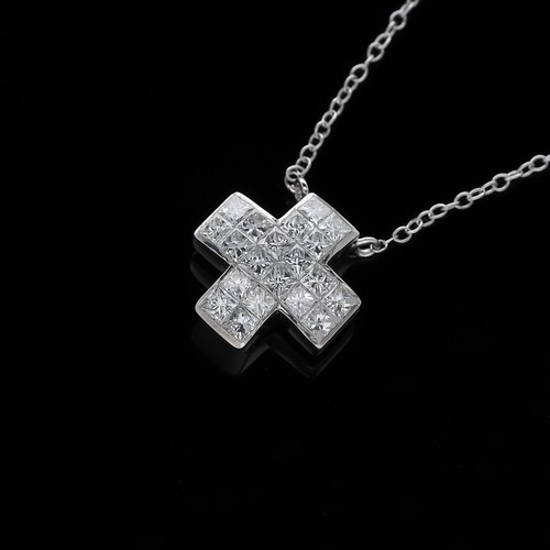 Collier croix pendentif - , 0,60