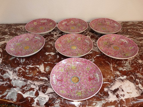 Chine lot assiettes - chine,
