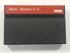 MAZE HUNTER 3-D SEGA MASTER SYSTEM (MS) PAL-EURO (CARTRIDGE ONLY)