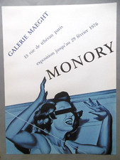 MONORY Jacques Affiche