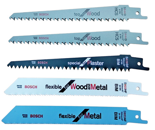 Bosch 5er lame scie set - 5er,