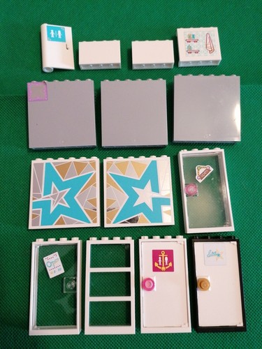 Lego lot x14 brique vitre - x14,