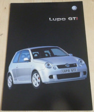 2003 VW LUPO GTI Catalogue