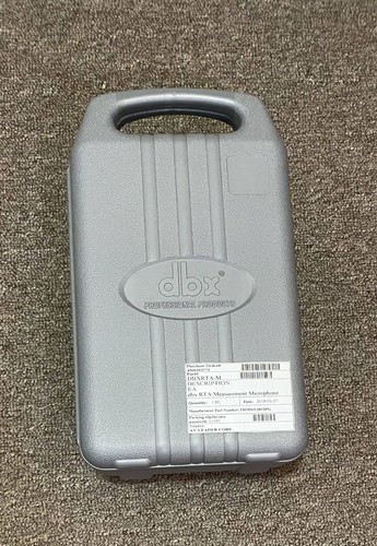 Dbx rta reference microphone - rta-m,