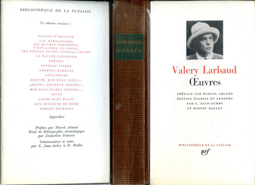 Oeuvres valéry larbaud - oeuvres,
