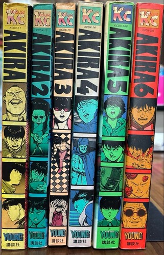 Akira vol complete set - akira, vol.1-6