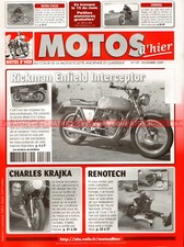 MOTOS D'HIER 139 ROYAL ENFIELD 750 Interceptor Rickman Métisse Charles KRAJKA