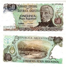 Argentine ARGENTINA 50 PESOS