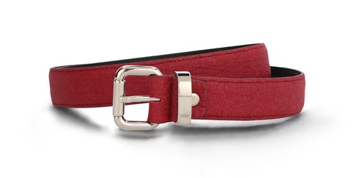 Ceinture femme rouge - , cuir