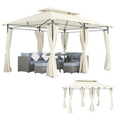 Tonnelle outsunny 3x4m double - outsunny,