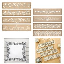 Lot de 4 pochoirs Diwali