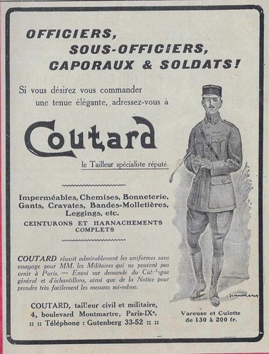 Publicité papier costumes - -,