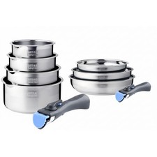 Batterie de cuisine inox 9