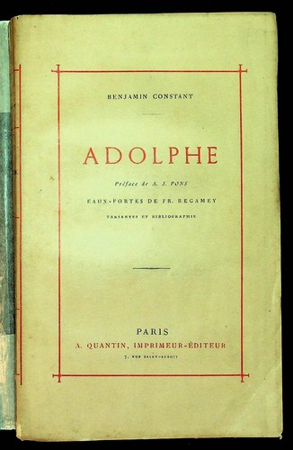 Benjamin constant adolphe - benjamin, constant,