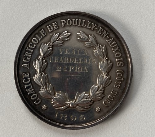 Médaille argent 1895 comice - argent,
