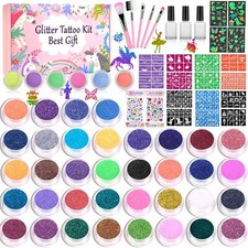 Kit Tatouage Paillettes Enfant