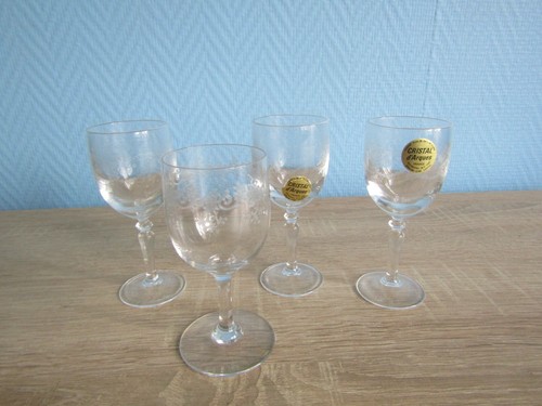 Verres liqueur en - 4, à