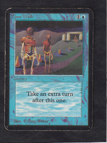 Magic mtg time walk alpha - magic,