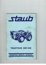 Notice d'utilisation tracteur