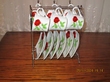 SERVICE A CAFE AVEC SON SUPPORT INOX