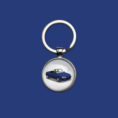 Porte clés peugeot 306 - porte-clés,