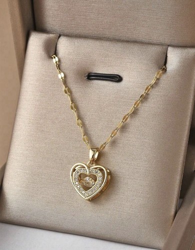 Collier femme acier inoxydable - acier,