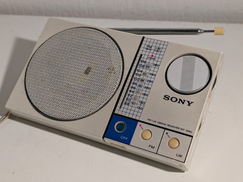 Radio vintage sony icf s3ol - sony, icf-s3ol