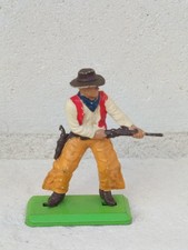 petit soldat BRITAINS Far West cow-boy Hors-la-loi bandit Carabine à la hanche