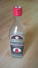 Ancienne bouteille rhum blanc vide GENIPPA DUQUESNE Martinique