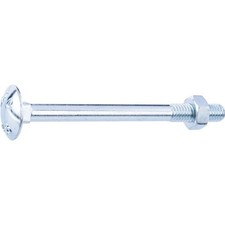 Lot 50 boulon japy ° 6 x 60 mm tête ronde collet carré trcc acier zingué FIXPRO