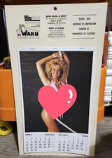 Rare calendrier sexy bigmat - rare,