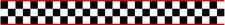 Bande damiers filets rouge - bande,