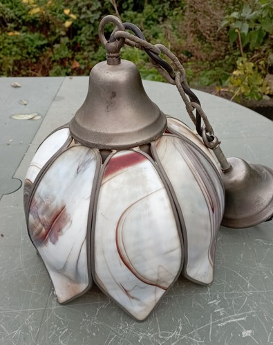 Lustre suspension opaline - suspension,