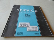 ► REVUE TECHNIQUE - SERVICE