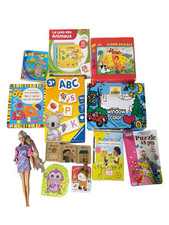 Gros lot jeux puzzles jeux éducatifs jeux de société enfants 2-6 ans