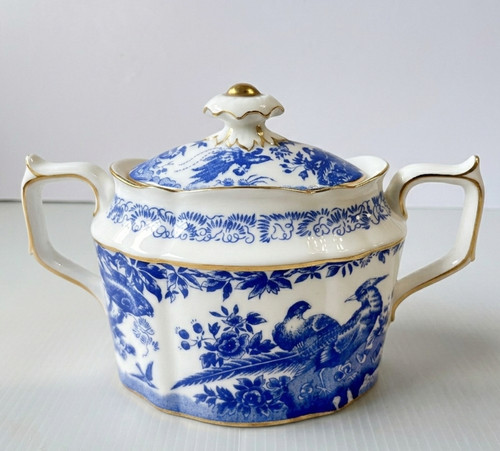 Sucrier royal crown derby blue - crown,